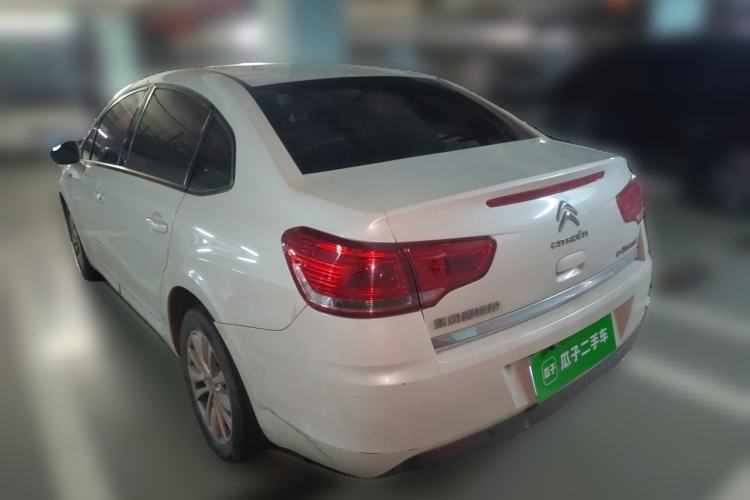 Used Citroen C-Quatre 2016 Classic Sedan 1.6L Automatic Prestige Model Rear Left 45 Deg