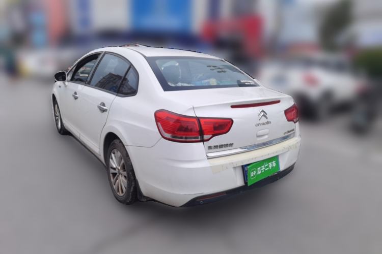 Used Citroen C-Quatre 2016 Classic Sedan 1.6L Manual CNG Rear Left 45 Deg