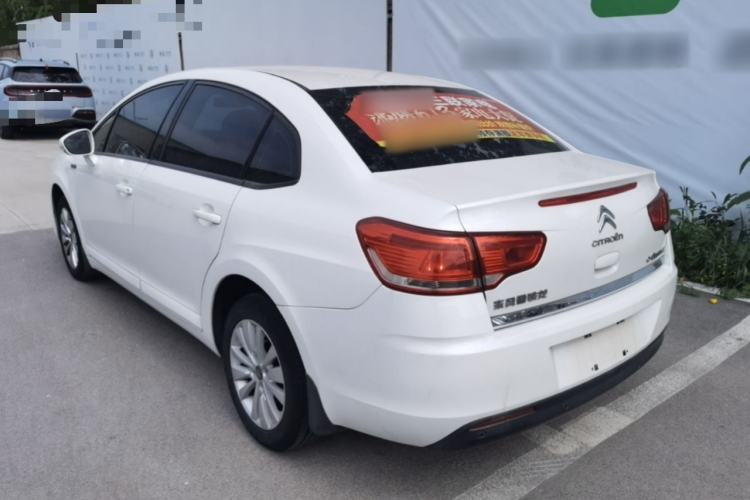 Used Citroen C-Quatre 2016 Classic Sedan 1.6L Automatic Prestige Model Rear Left 45 Deg