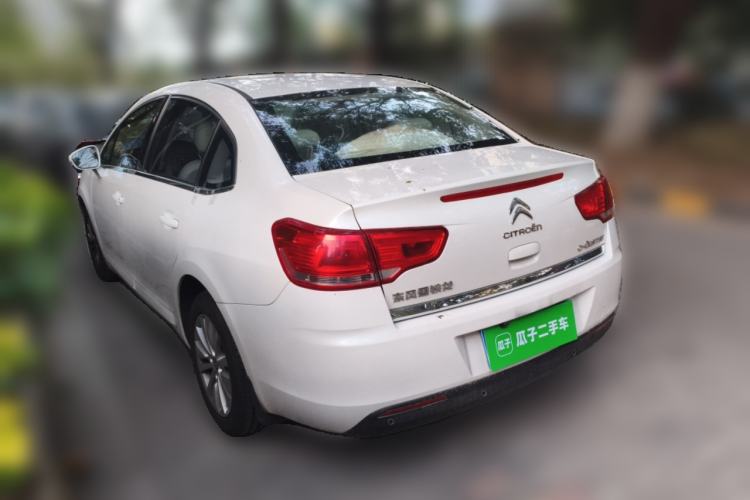 Used Citroen C-Quatre 2016 Classic Sedan 1.6L Manual Tech Edition Rear Left 45 Deg