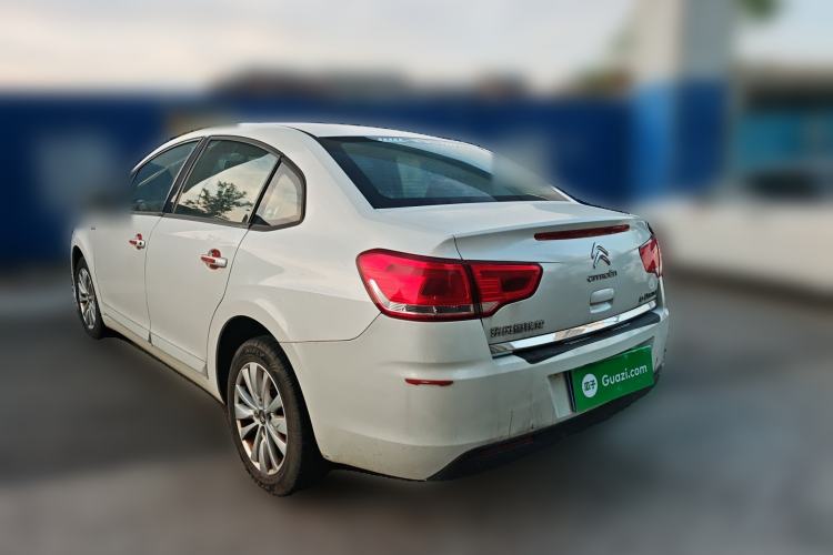 Used Citroen C-Quatre 2016 Classic Sedan 1.6L Manual CNG Rear Left 45 Deg