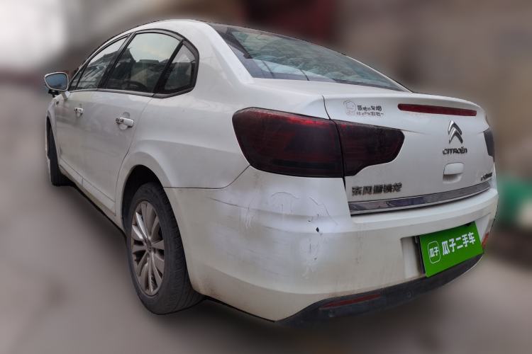 Used Citroen C-Quatre 2016 Classic Sedan 1.6L Manual CNG Rear Left 45 Deg