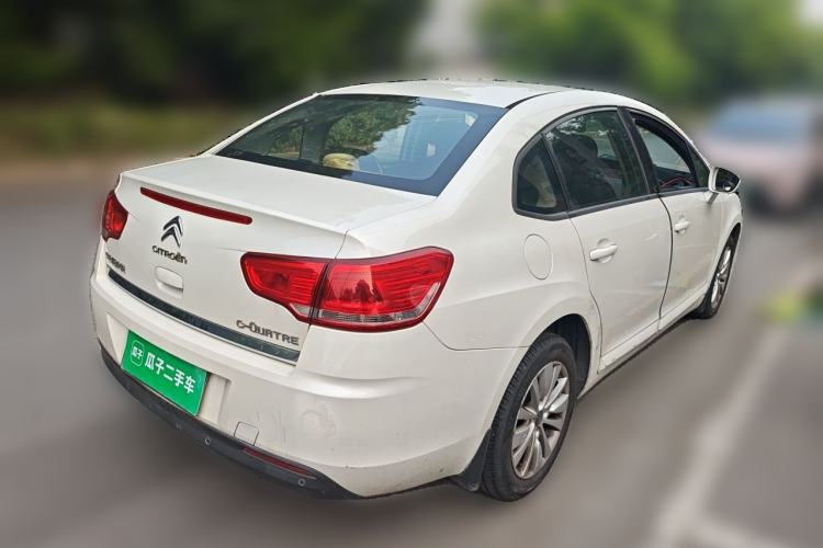 Used Citroen C-Quatre 2016 Classic Sedan 1.6L Manual - Premium Version Rear Right 45 Deg