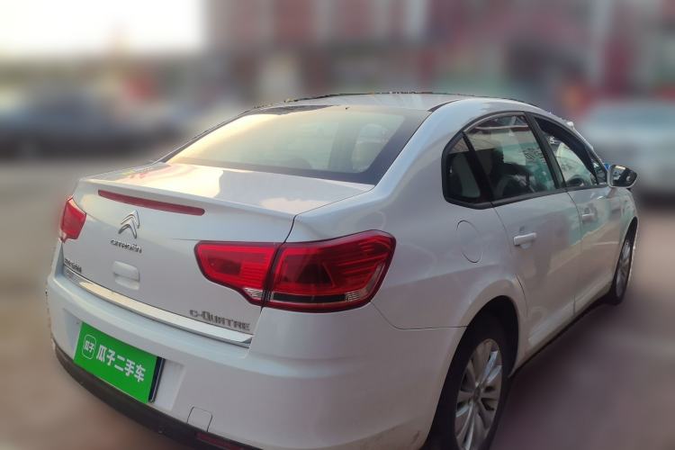 Used Citroen C-Quatre 2016 Classic Sedan 1.6L Manual CNG Rear Right 45 Deg
