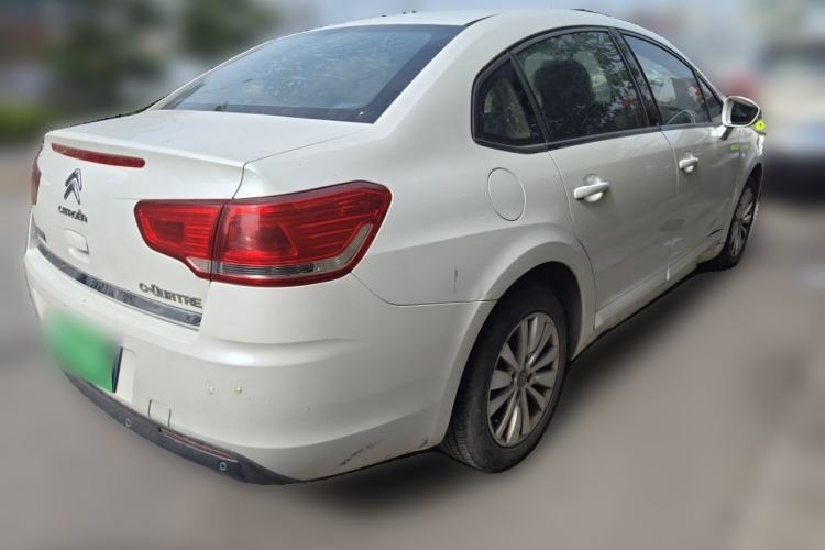 Used Citroen C-Quatre 2016 Classic Sedan 1.6L Manual - Premium Version Rear Right 45 Deg