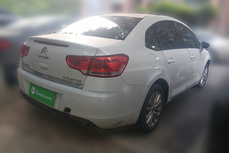 Used Citroen C-Quatre 2016 Classic Sedan 1.6L Manual - Premium Version Rear Right 45 Deg