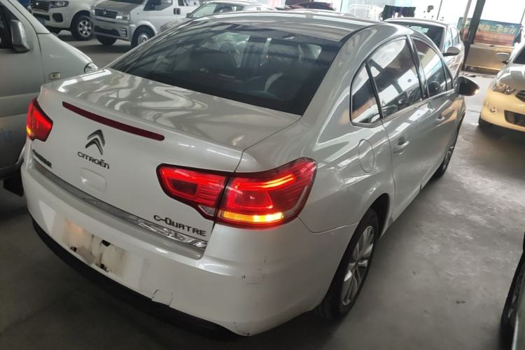 Used Citroen C-Quatre 2016 Classic Sedan 1.6L Manual - Premium Version Rear Right 45 Deg