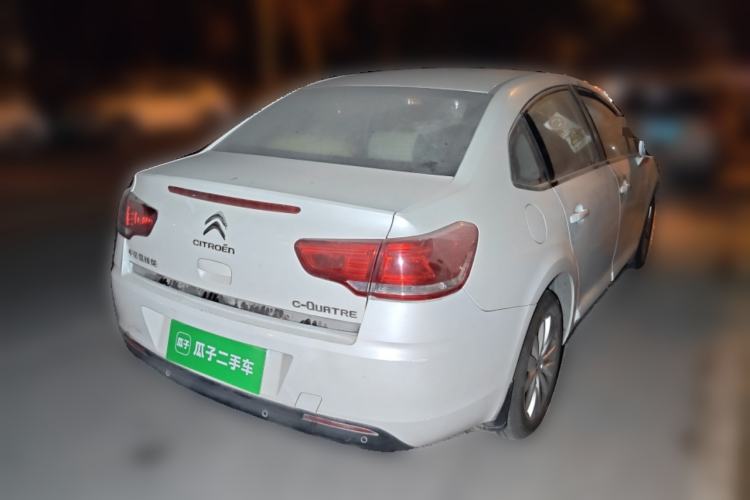 Used Citroen C-Quatre 2016 Classic Sedan 1.6L Manual CNG Rear Right 45 Deg