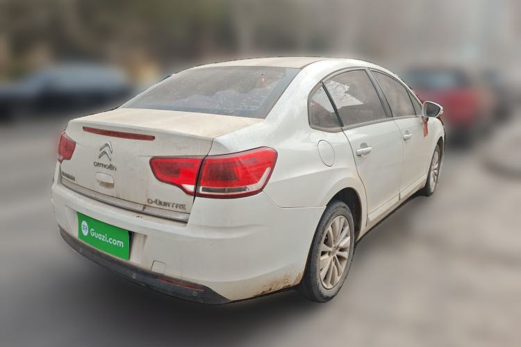 Used Citroen C-Quatre 2016 Classic Sedan 1.6L Manual CNG Rear Right 45 Deg