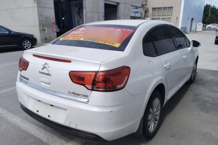 Used Citroen C-Quatre 2016 Classic Sedan 1.6L Automatic Prestige Model Rear Right 45 Deg