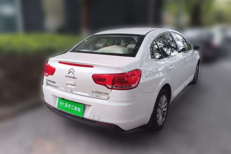 Used Citroen C-Quatre 2016 Classic Sedan 1.6L Manual Tech Edition Rear Right 45 Deg