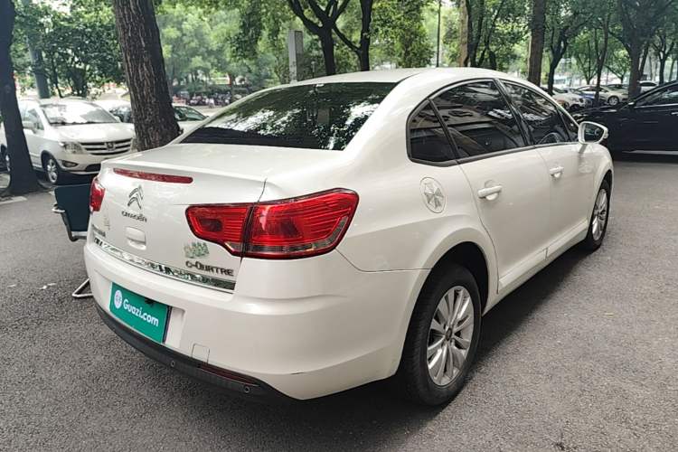 Used Citroen C-Quatre 2016 Classic Sedan 1.6L Manual - Premium Version Rear Right 45 Deg