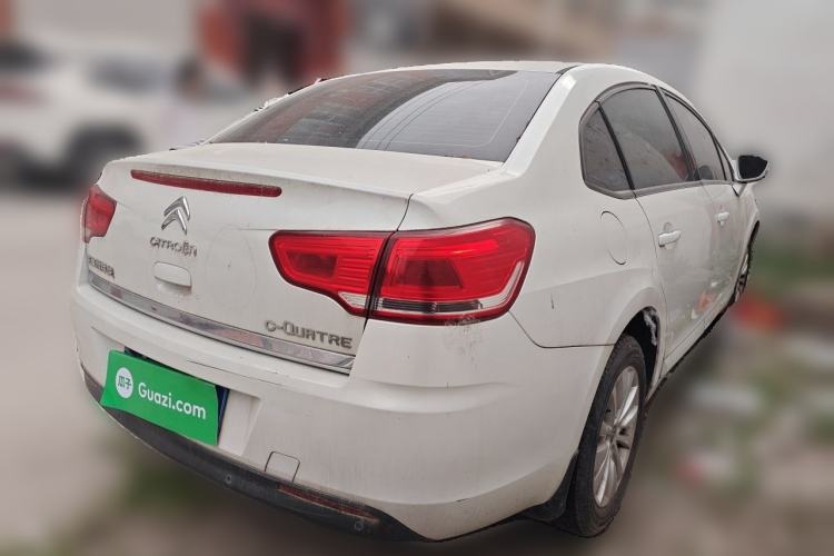 Used Citroen C-Quatre 2016 Classic Sedan 1.6L Manual - Premium Version Rear Right 45 Deg