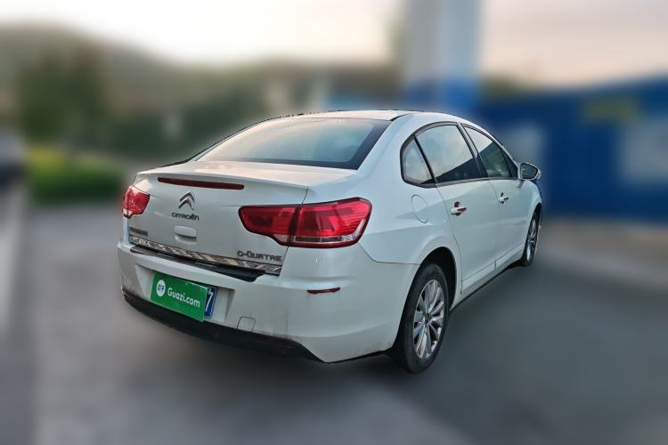 Used Citroen C-Quatre 2016 Classic Sedan 1.6L Manual CNG Rear Right 45 Deg