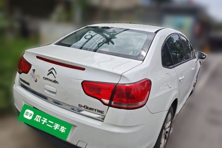 Used Citroen C-Quatre 2016 Classic Sedan 1.6L Automatic Prestige Model Rear Right 45 Deg