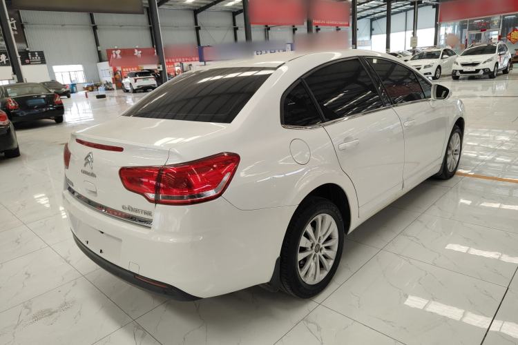 Used Citroen C-Quatre 2016 Classic Sedan 1.6L Automatic Prestige Model Rear Right 45 Deg