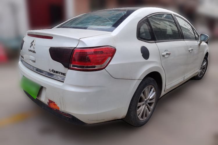 Used Citroen C-Quatre 2016 Classic Sedan 1.6L Manual CNG Rear Right 45 Deg