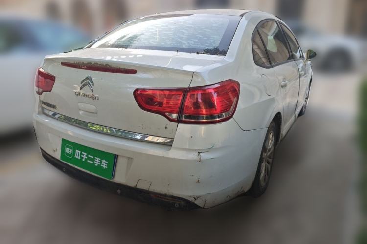Used Citroen C-Quatre 2016 Classic Sedan 1.6L Manual CNG Rear Right 45 Deg
