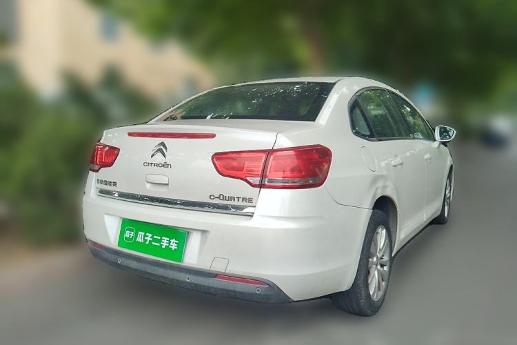 Used Citroen C-Quatre 2016 Classic Sedan 1.6L Manual - Premium Version Rear Right 45 Deg