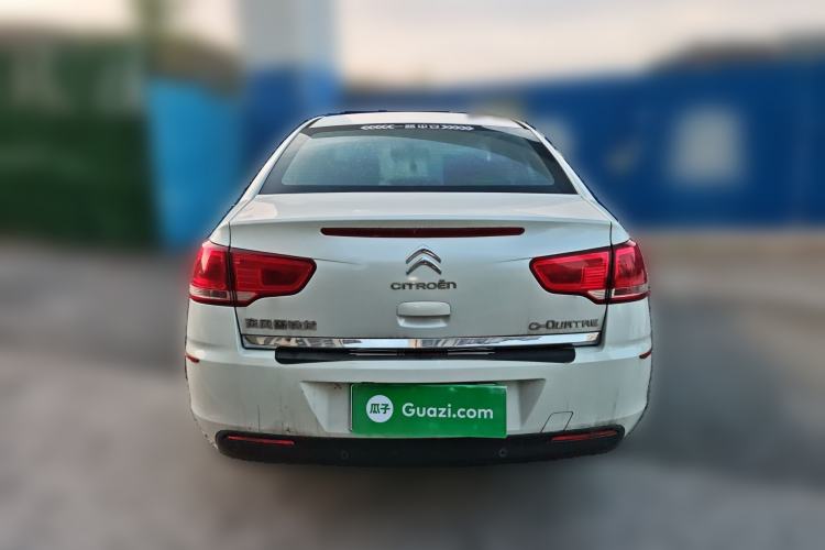 Used Citroen C-Quatre 2016 Classic Sedan 1.6L Manual CNG Rear