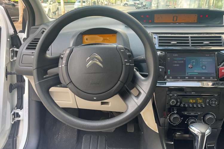 Used Citroen C-Quatre 2016 Classic Sedan 1.6L Automatic Prestige Model Steering Wheel