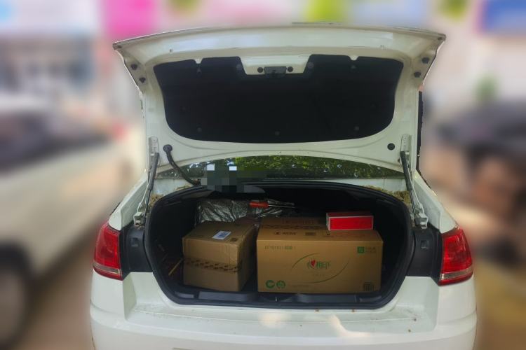 Used Citroen C-Quatre 2016 Classic Sedan 1.6L Manual - Premium Version Trunk