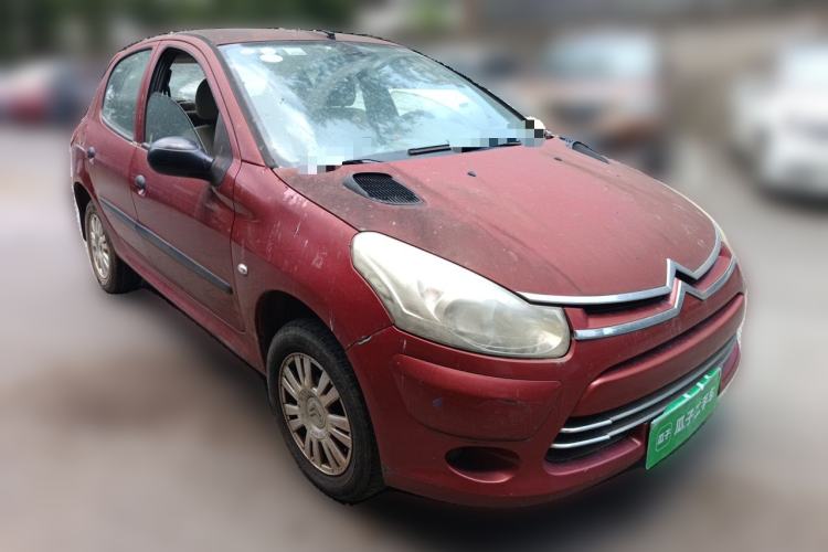 Used Citroen C2 2008 VTS 1.4L MT SX Front Right 45 Deg