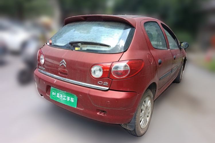Used Citroen C2 2008 VTS 1.4L MT SX Rear Right 45 Deg