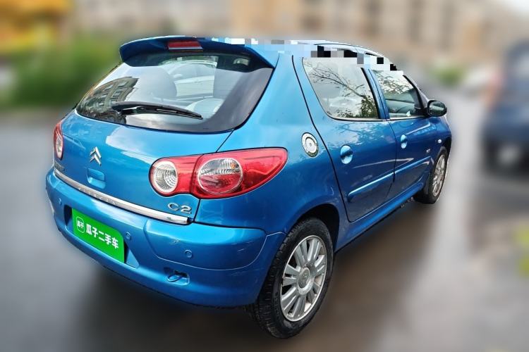 Used Citroen C2 2012 1.4L Manual Sport Model Rear Right 45 Deg