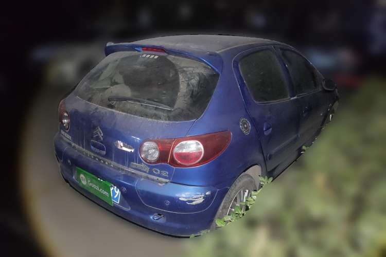 Used Citroen C2 2012 1.6L Automatic Sport Model Rear Right 45 Deg