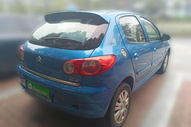 Used Citroen C2 2012 1.6L Automatic Sport Model Rear Right 45 Deg