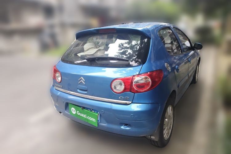 Used Citroen C2 2012 1.6L Automatic Sport Model Rear Right 45 Deg