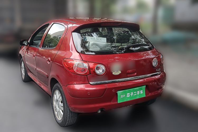 Used Citroen C2 2012 1.4L Manual Sport Model Rear Left 45 Deg