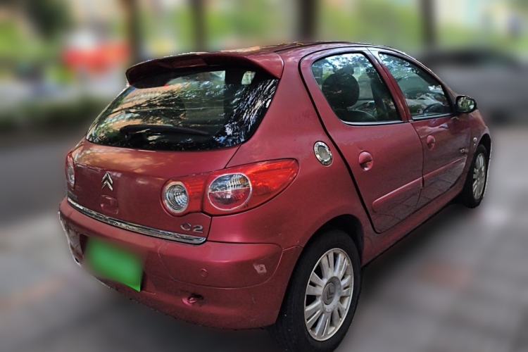 Used Citroen C2 2012 1.6L Automatic Sport Model Rear Right 45 Deg