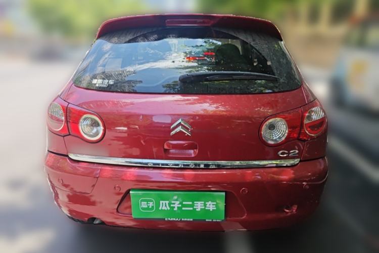 Used Citroen C2 2012 1.4L Manual Sport Model Rear