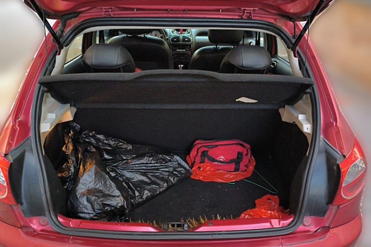 Used Citroen C2 2012 1.6L Automatic Sport Model Trunk