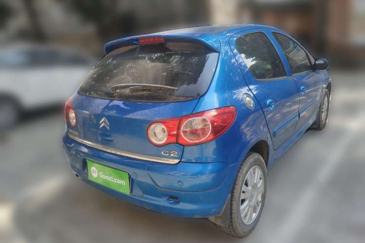 Used Citroen C2 2013 CROSS 1.6L Automatic Sport Model Rear Right 45 Deg