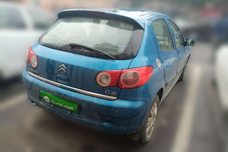 Used Citroen C2 2013 CROSS 1.4L Manual Sport Model Rear Right 45 Deg