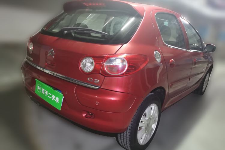 Used Citroen C2 2013 CROSS 1.4L Manual Sport Model Rear Right 45 Deg