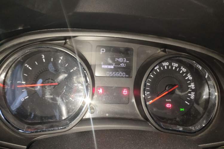 Used Citroen C3-XR 2015 1.6THP Automatic Pioneer Model Odometer Close Up