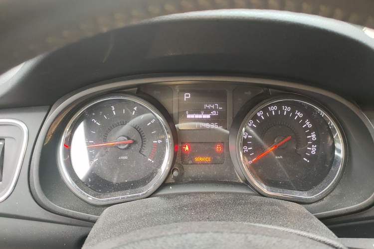 Used Citroen C3-XR 2015 1.6THP Automatic Pioneer Model Odometer Close Up