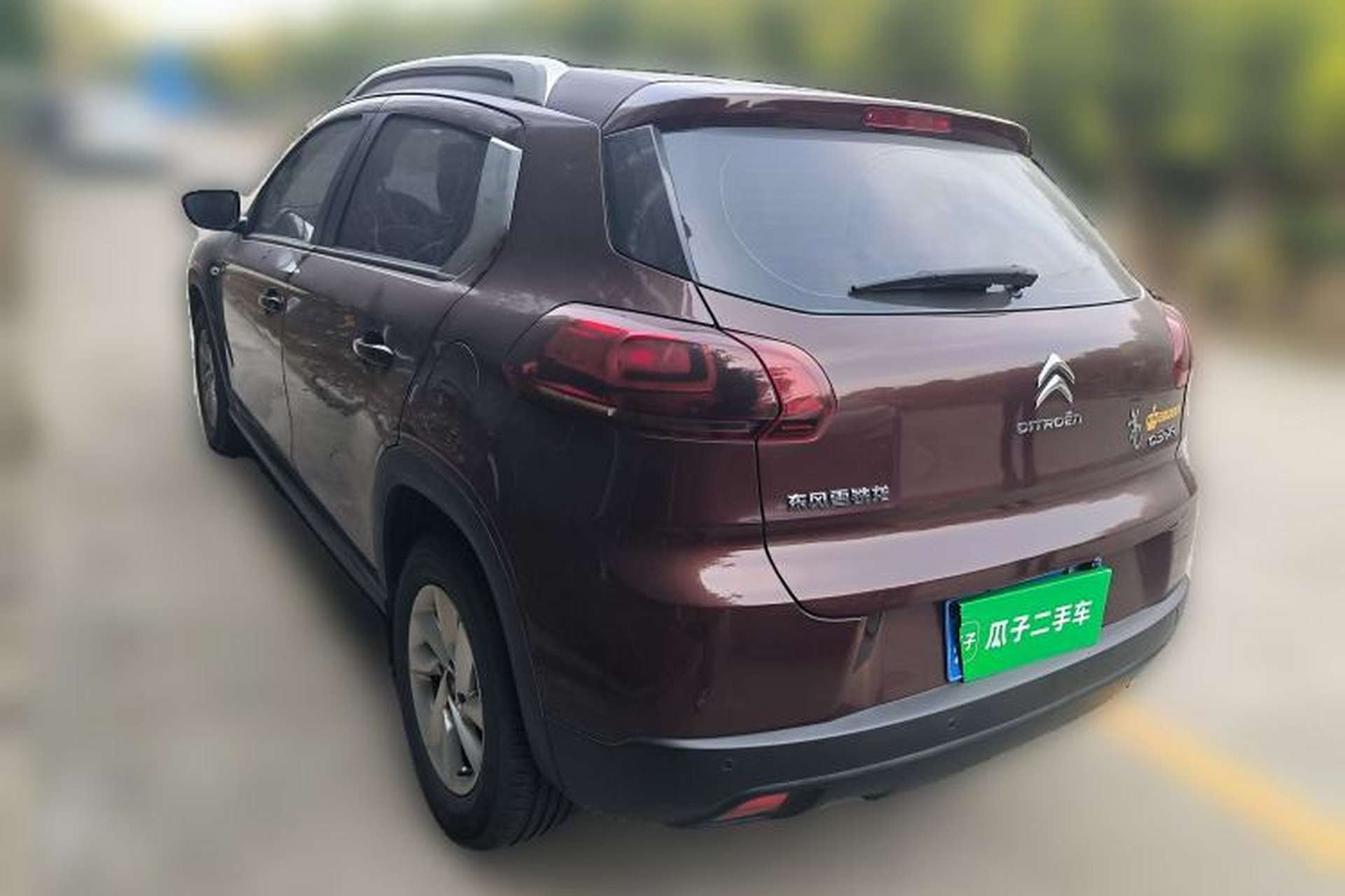 Used Citroen C3-XR 2015 1.6L Automatic Fashion Model Rear Left 45 Deg