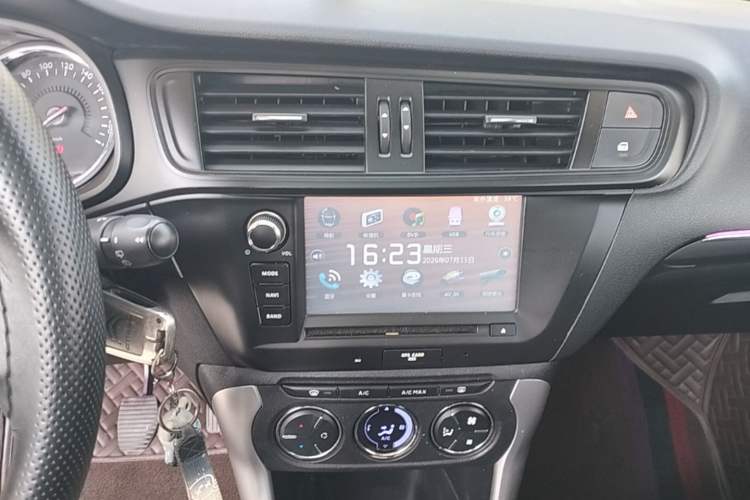 Used Citroen C3-XR 2015 1.6L Manual Pioneer Model Audio And AC Panel