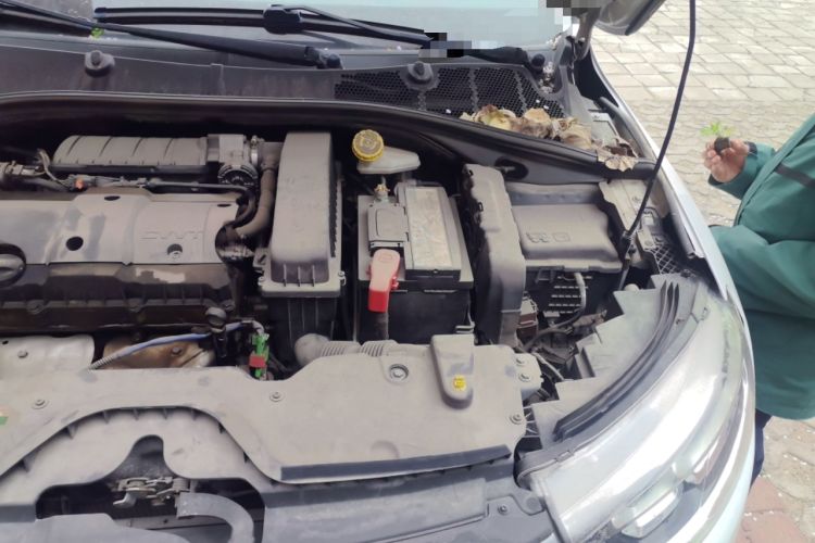 Used Citroen C3-XR 2015 1.6L Manual Pioneer Model Engine Bay Left
