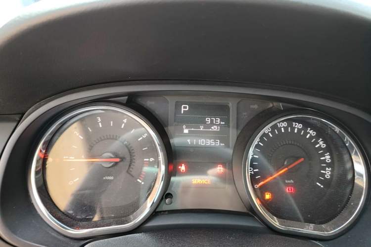 Used Citroen C3-XR 2015 1.6L Automatic Fashion Model Instrument Cluster