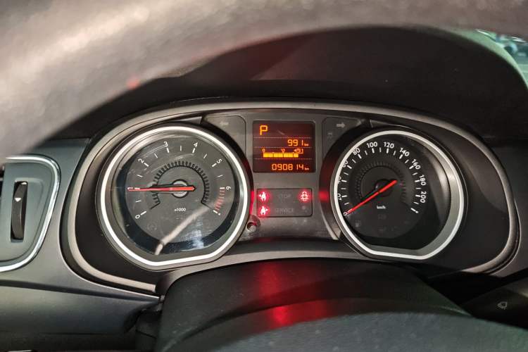 Used Citroen C3-XR 2015 1.6L Automatic Fashion Model Instrument Cluster