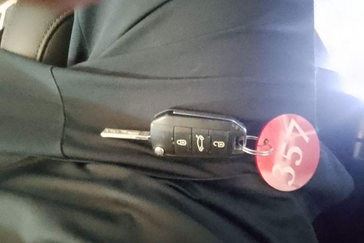 Used Citroen C3-XR 2015 1.6THP Automatic Pioneer Model Vehicle Key