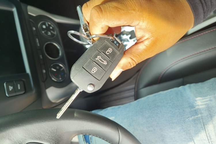 Used Citroen C3-XR 2015 1.6L Automatic Pioneer Model Vehicle Key