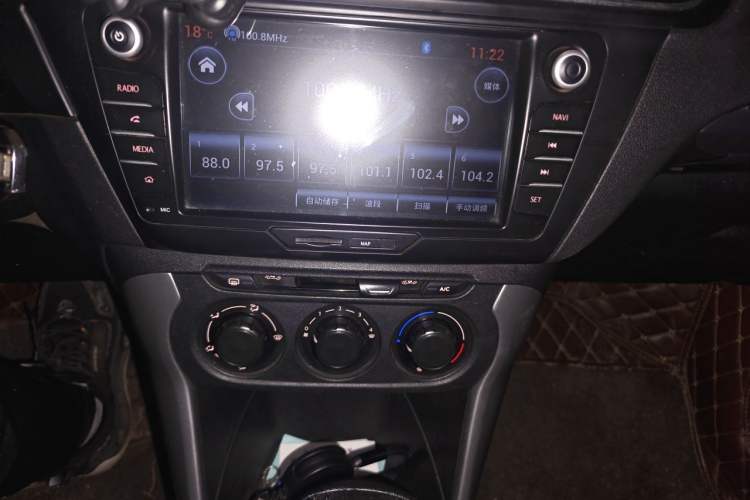 Used Citroen C3-XR 2017 1.6L Automatic Fashion Model Audio And AC Panel