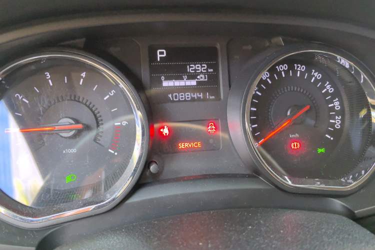Used Citroen C3-XR 2017 230THP Automatic Pioneer Model Odometer Close Up